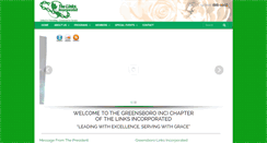Desktop Screenshot of greensborolinksinc.org